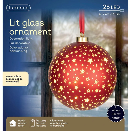 Sfera luminosa batteria - sfera, in