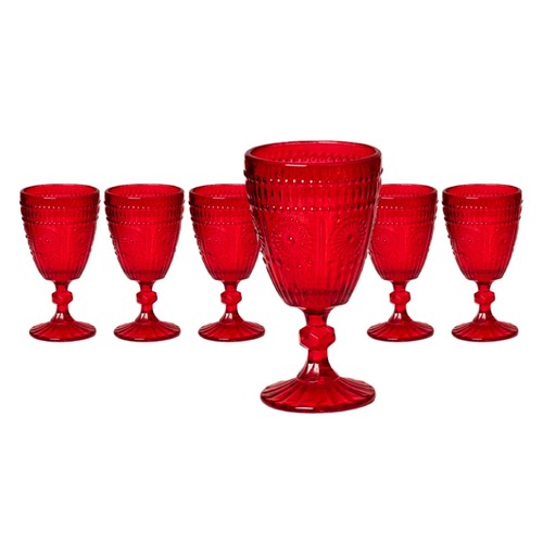 Set calici bicchieri vetro - 6,