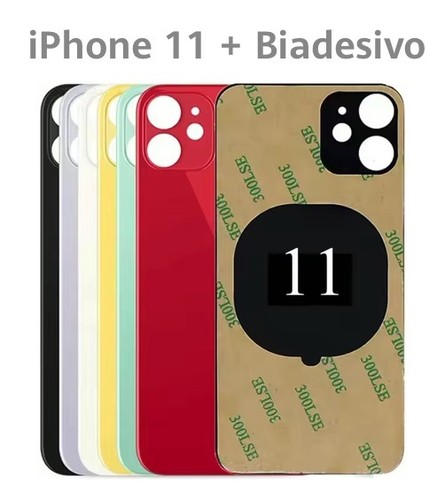 Vetro scocca posteriore iphone - scocca,