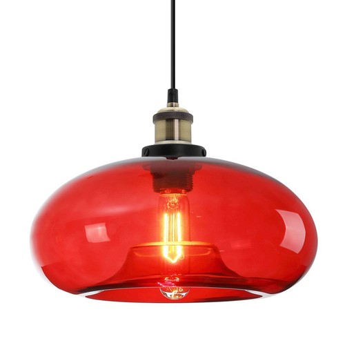 Lampada sospensione vintage - a,