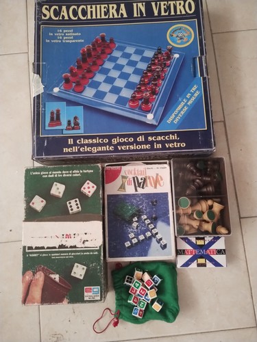 Scacchiera vetro con - scacchiera,