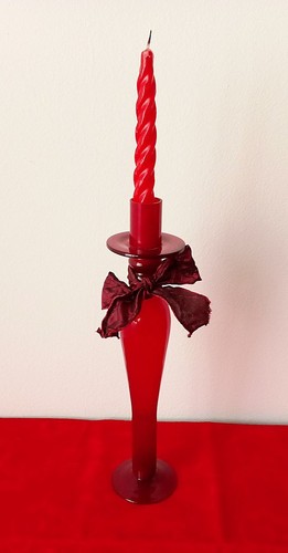 Candeliere vintage vetro - candeliere,